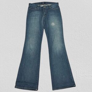 Karen Kane starburst rhinestone jeans size 8